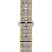 Apple 38mm Woven Nylon Band - Watch strap - yellow, light grey - for Watch (38 mm)