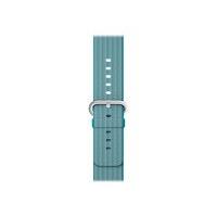 Apple 42mm Woven Nylon Band - Watch strap - scuba blue - for Watch (42 mm)