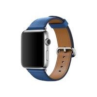 apple 42mm classic buckle watch strap sea blue for watch 42 mm