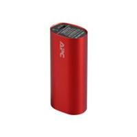 APC Mobile Power Pack 3000mAh Li-ion cylinder - Red