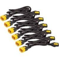 apc power cord kit 6 ea locking c13 to c14 12m