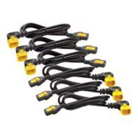 APC Power Cord Kit (6 ea) Locking C13 to C14 (90 Degree) 1.2m