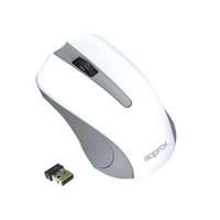 Approx 1200dpi Wireless Mouse With Nano Usb Receiver 10m White/grey (appwmlitew)