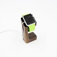 Apple Watch Stand TELESIN Pro Natural Wood Wooden Apple Watch Charging Dock / Station / Platform Iwatch Charging Stand Bracket Docking Station Holder