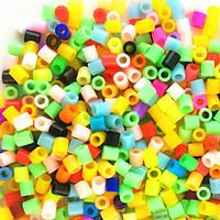 Approx 600PCS/Bag 5MM Mixed Random Multi-Color Hama Perler Bead Fuse Beads Kids DIY Handmaking Educational Craft Toys Jigsaw Puzzle EVA Safty Material