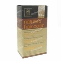 apivita natures hair color n90 very light blond 1 st