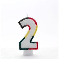 apac multicolour number candles 2