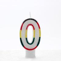 Apac Multicolour Number Candles - 0