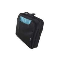 Approx Elegant Nylon Laptop Bag With Multiple Compartment For 15.6 Inch Laptops Black/light Blue (appnbcp15bbl)