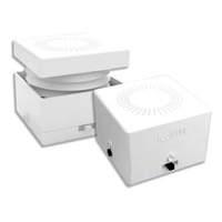 Approx Feelcube Rechargeable Bluetooth Mini Portable Stereo Speaker With Buddy Connection 3w Rms 10m White (appsp12btw)