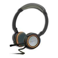 Approx Foldable Stereo Hi-fi Headset With Detachable Microphone 2m Grey/orange (apphs05o)