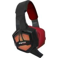 Approx Appgh10 Stereo Illuminated Foldable Gaming Headset With Microphone Black/red