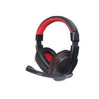 approx appgh5 stereo gaming headset with microphone blackred