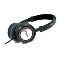 approx street cool stereo hi fi headset 2m blackpurple appdjspp