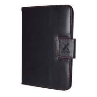 Approx 7 Inch Universal Protective Case And Stand For Tablet Device With Magnetic Lock Black Leather Effect (apputc01)