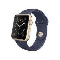 apple sport 42mm gold midnight blue