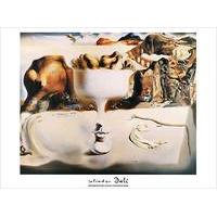 Apparition of Face and Fruit Dish on a Beach By Salvador Dali