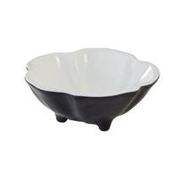 aps fullies footed bowl black 50ml