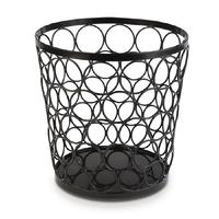 aps plus metal basket black 210 x 210mm