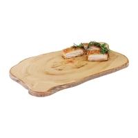 aps timber rectangular melamine platter 440 x 250mm