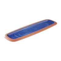 aps la vida melamine tray blue gn 24 530 x 162mm