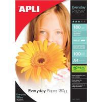 Apli Everyday Paper Glossy 180gsm A4 [100 Sheets]
