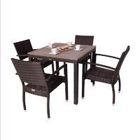 apollo rattan set with inlaid glass top