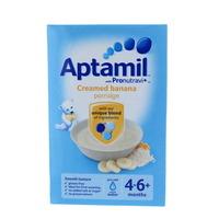 Aptamil 4 Month Creamed Banana Porridge Packet