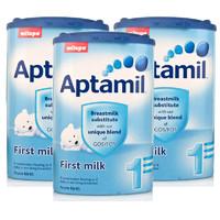 aptamil first milk formula powder 900g triple pack