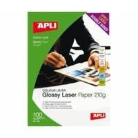 APLI Laser Paper Glossy Double-sided 210gsm A4 11833