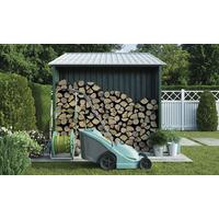 apex metal shed and log store 11 x 6ft foundation kit
