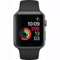 Apple Watch Series 1 - 42mm Space Grey Aluminium Case with Black Sport Band - MP032