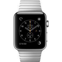 apple watch series 2 42mm stainless steel case with silver link bracel ...