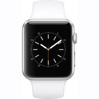 Apple Watch Series 1 - 42mm Silver Aluminium Case with White Sport Band - MNNL2