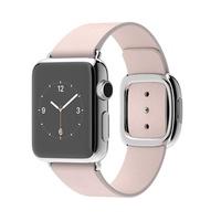 Apple Watch MJ362 38mm Stainless Steel Case with Soft Pink Modern Buckle (Small)