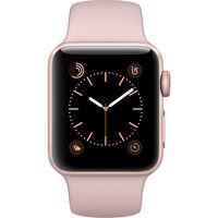 Apple Watch Series 2 - 38mm Rose Gold Aluminium Case with Pink Sand Sport Band - MNNY2
