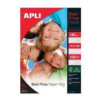 apli best price photo paper glossy 140gsm a4 100 sheets