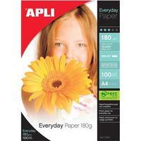 Apli Everyday Paper Glossy 180gsm A4 (100 Sheets)