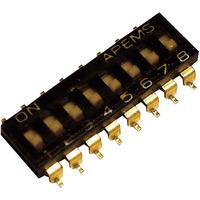 Apem IKL0203000 SMD DIP Switch RM 2.54mm 2 Pole