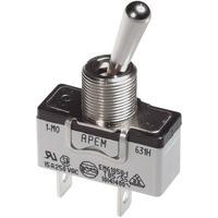 apem 636h2 toggle switch spst on on 250v 15a