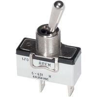 apem 6 639h2 toggle switch spdt on off on 250v 6a