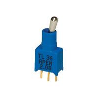 apem tl36p005000 toggle switch spst on on 20v dcac 002a