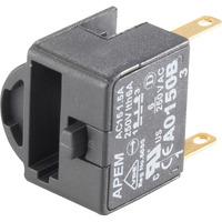 Apem A0151B 1-Pole Switch Block for Keylock Switches A018123 and A...