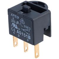 Apem A0152B 2-Pole Switch Block for Keylock Switches A018123 and A...