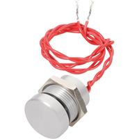 Apem PBAR2AF0000 22mm IP69K Vandal Resistant Piezo Switch SPST Off-On