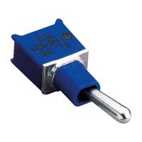 Apem TL36WO.104 Subminiature Toggle Switch Horizontal SPST On-On 4...