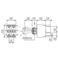 APEM 647H/2 10A High Current Toggle Switch, 