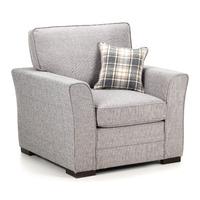 Apollo Fabric Armchair Lisbon Silver