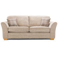 april fabric 3 seater sofa oatmeal