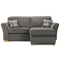 April Fabric Corner Sofa Sofa Grey